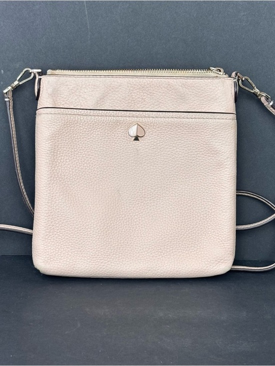 kate spade Handbags - Kate Spade Polly Small Swing Pack Neutral Pink Pebbled Leather Crossbody Bag.